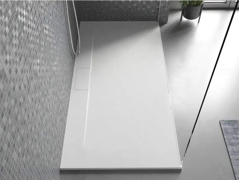 Mexen Egon, SMC obdĺžniková sprchová vanička 180 x 80 cm, biela, 4R108018