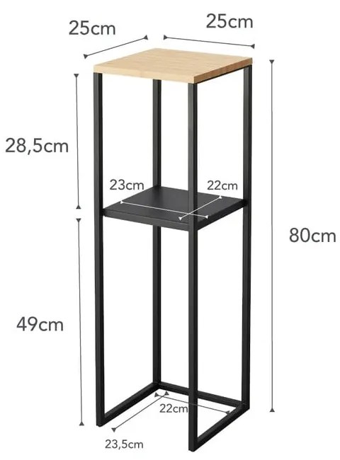 Kovový stojan na kvety Tower – YAMAZAKI
