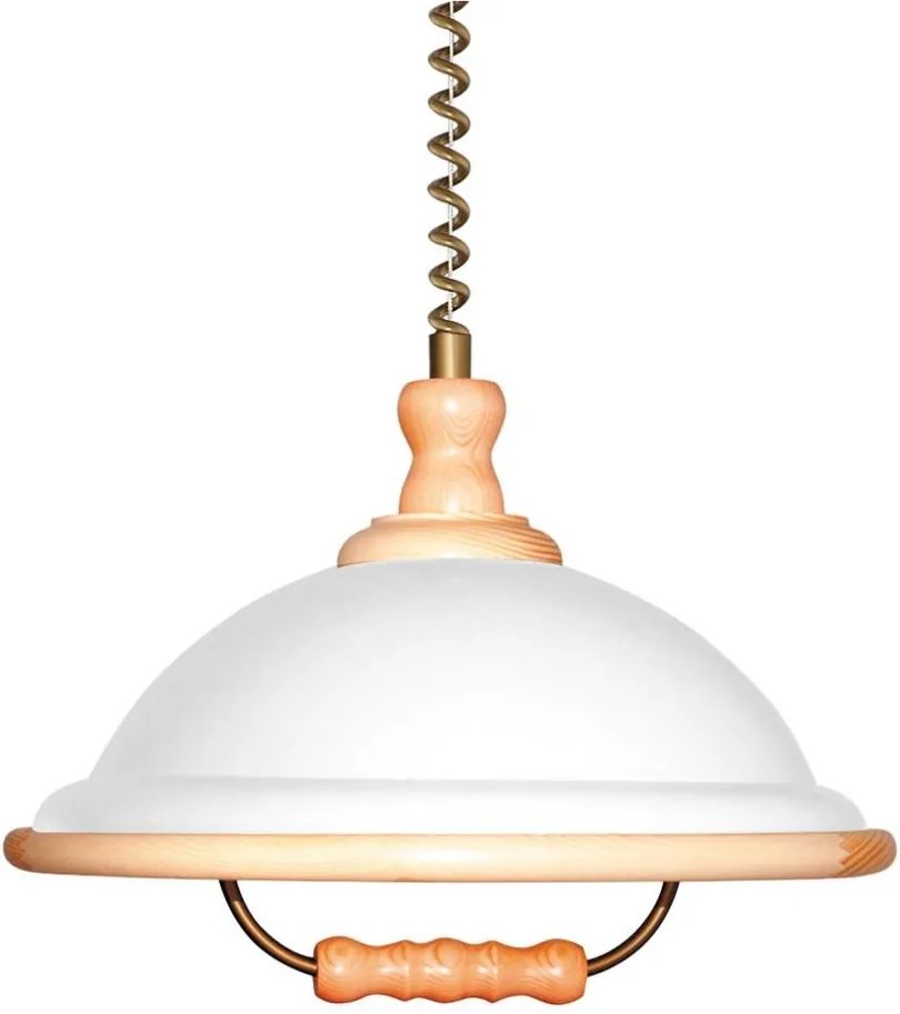 Prezent 73006 W50 - Sťahovací luster ACRYL 1xE27/60W/230V
