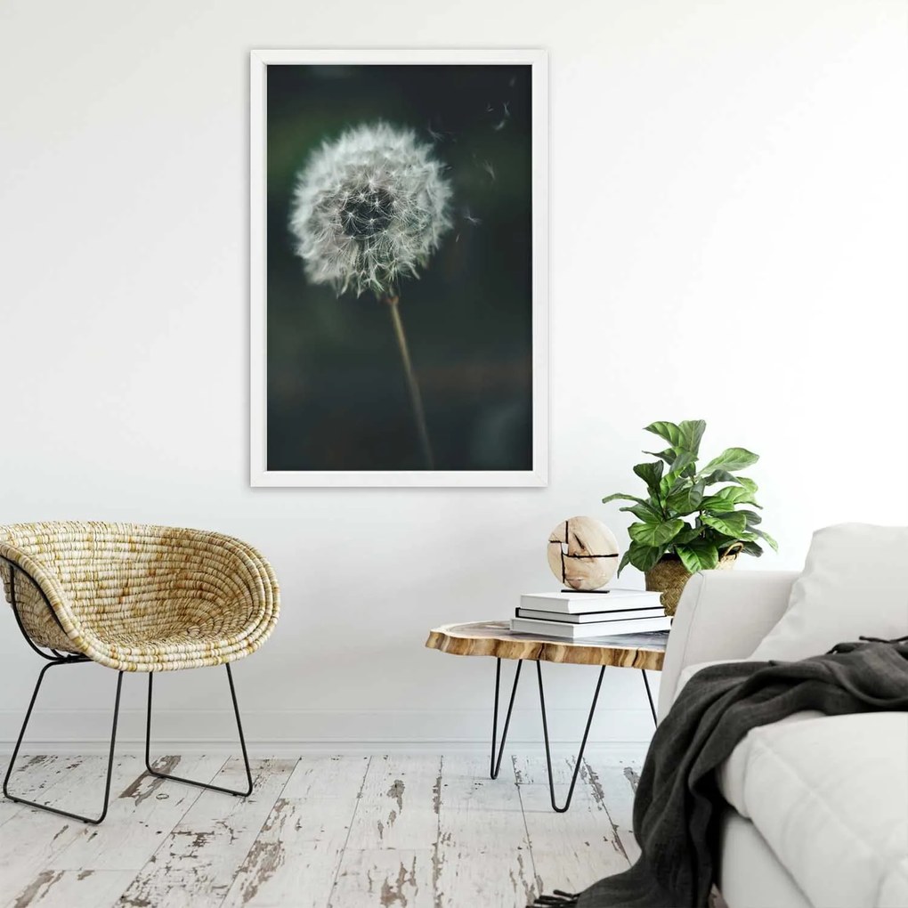 Gario Plagát Púpava vo vetre Farba rámu: Bez rámu, Rozmery: 20 x 30 cm