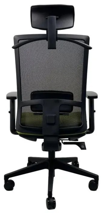 Kancelárska ergonomická stolička DVIS — látka, sieť, viac farieb Zelená