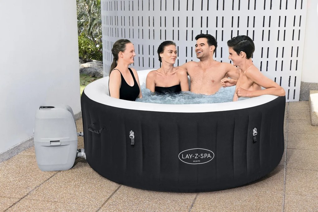 Bestway LAY-Z-SPA MIAMI AIRJET JACUZZI PRE 2-4 OSOBY 180 x 66 CM