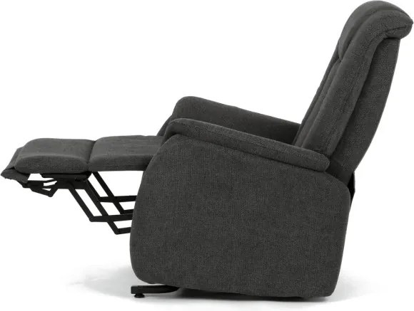 Polohovacie kreslo sivé, elektrické TV-L8963 GREY2