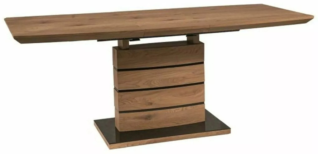 Rozkládací jídelní stůl Leonardo 140/180 cm dub artisan