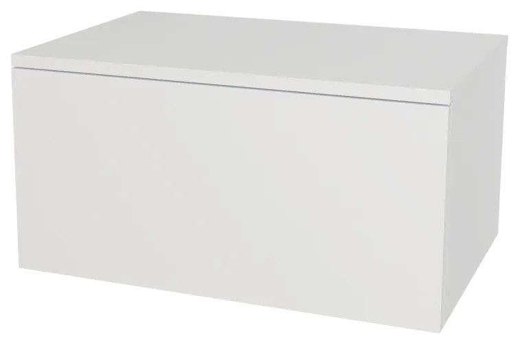 Mereo, Mereo Ponte, kúpeľňová skrinka 70 cm, Multidecor, Biela Arctic, MER-CN291BIAA