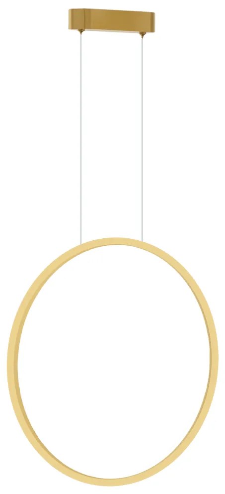 Závesné LED svietidlo Saturno, 1x LED 28w, 4000k, g