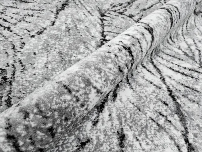 Koberec LAPISO SOFT 400 sivý / čierny