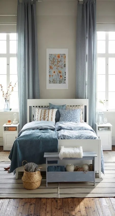 IKEA VIRKLUND Koberec béžový/tmavošedý 160x230 cm