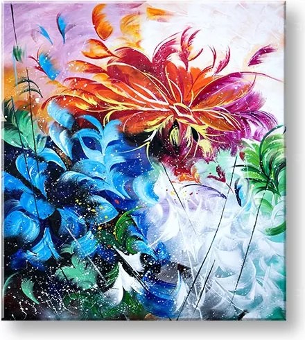 Autorská reprodukcia na plátne KVETY XOBFB186E1