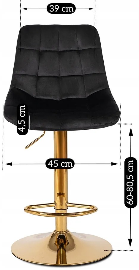 PROXIMA.store - Jedálenská barová stolička ARCOS FARBA: béžová