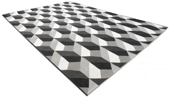 Koberec Floorlux sizal flat 48624/690 3D kocky