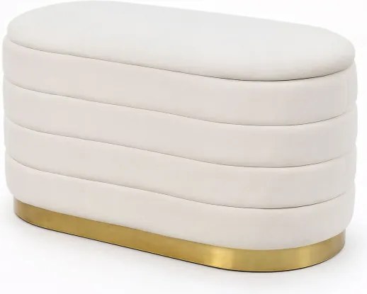 Taburetka BELLA krémová