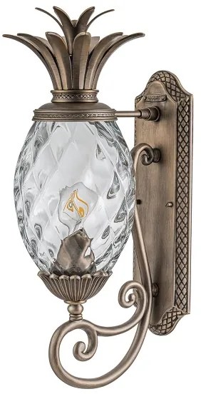 Hinkley HK-PLANTATION-M-BU -Nástenné svietidlo PLANTATION 1xE27/40W/230V bronzová