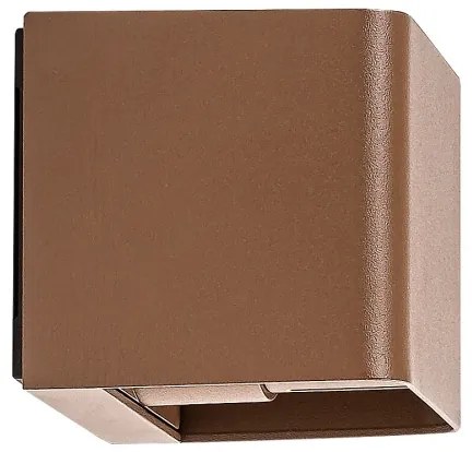 Rabalux 77169 - LED Vonkajšie nástenné svietidlo HALLSTATT LED/10W/230V IP54 hnedá