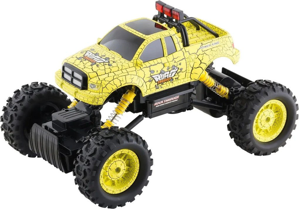 Buddy Toys BRC 14.612 Auto na diaľkové ovládanie RC Rock Climber, žltá