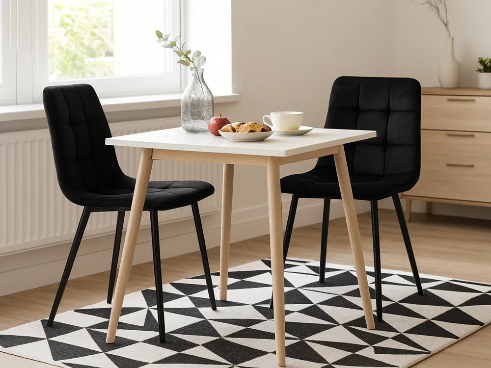 CH Jedálenská stolička Leon - čierna