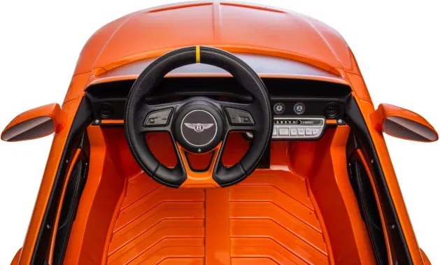 Detské elektrické autíčko Bentley Batur kabriolet oranžové