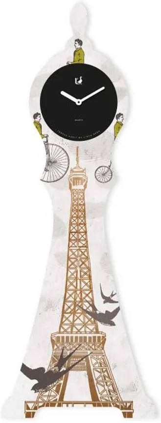 L'oca Nera L´OCA NERA dizajnové hodiny My Eiffel 1TF004