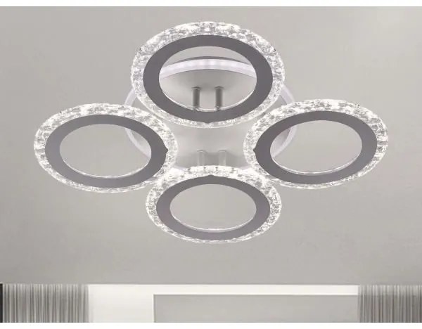 LED Stmievateľný prisadený luster LED/55W/230V 3000-6500K + DO