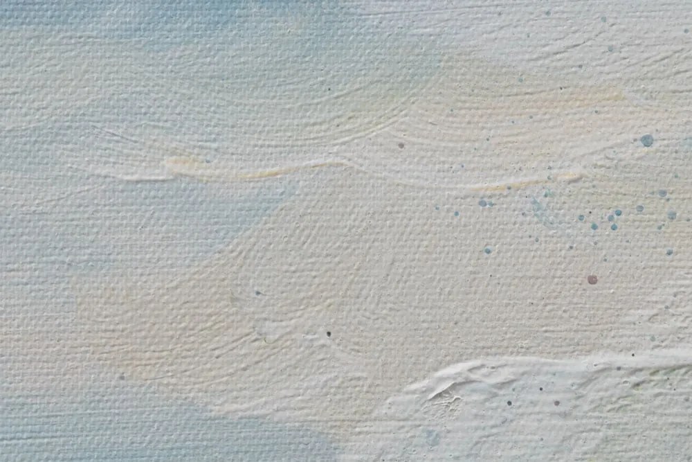 Maľovaný obraz na stenu MORSKÉ VLNY 70x70 cm