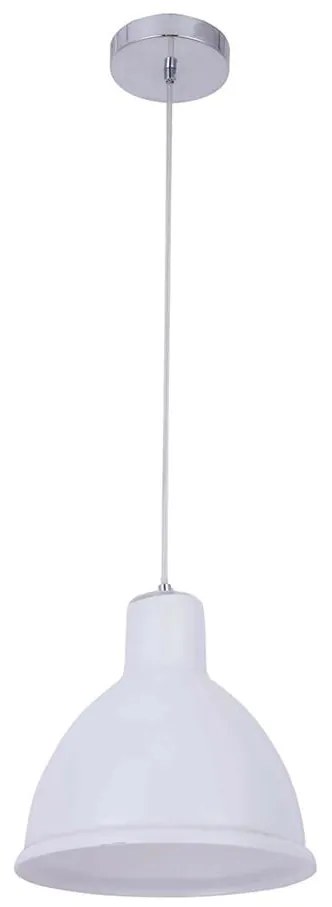 Klausen 111009 - Luster na lanku CREATE 1xE27/11W/230V biela