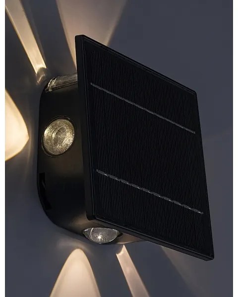 Rabalux 77034 - LED stmievateľné solárne nástenné svietidlo EMMEN LED/0,5W/3,7V