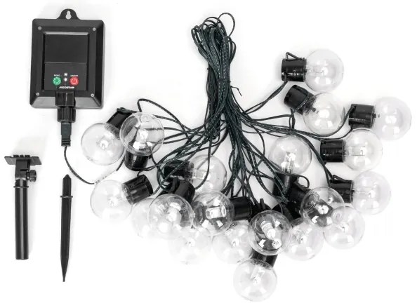 Aigostar - LED Solárna vianočná reťaz 20xLED/8 funkcií 11,5m IP65 multicolor
