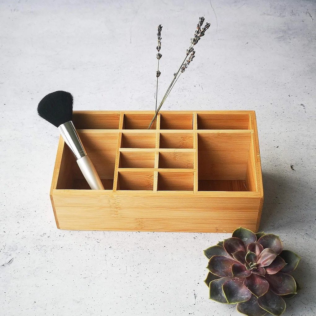 Zeller Present Organizér na kosmetiku a make-up, do kanceláře THINGS, 12 přihrádek