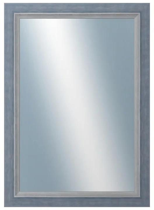 DANTIK - Zrkadlo v rámu, rozmer s rámom 50x70 cm z lišty AMALFI modrá (3116)