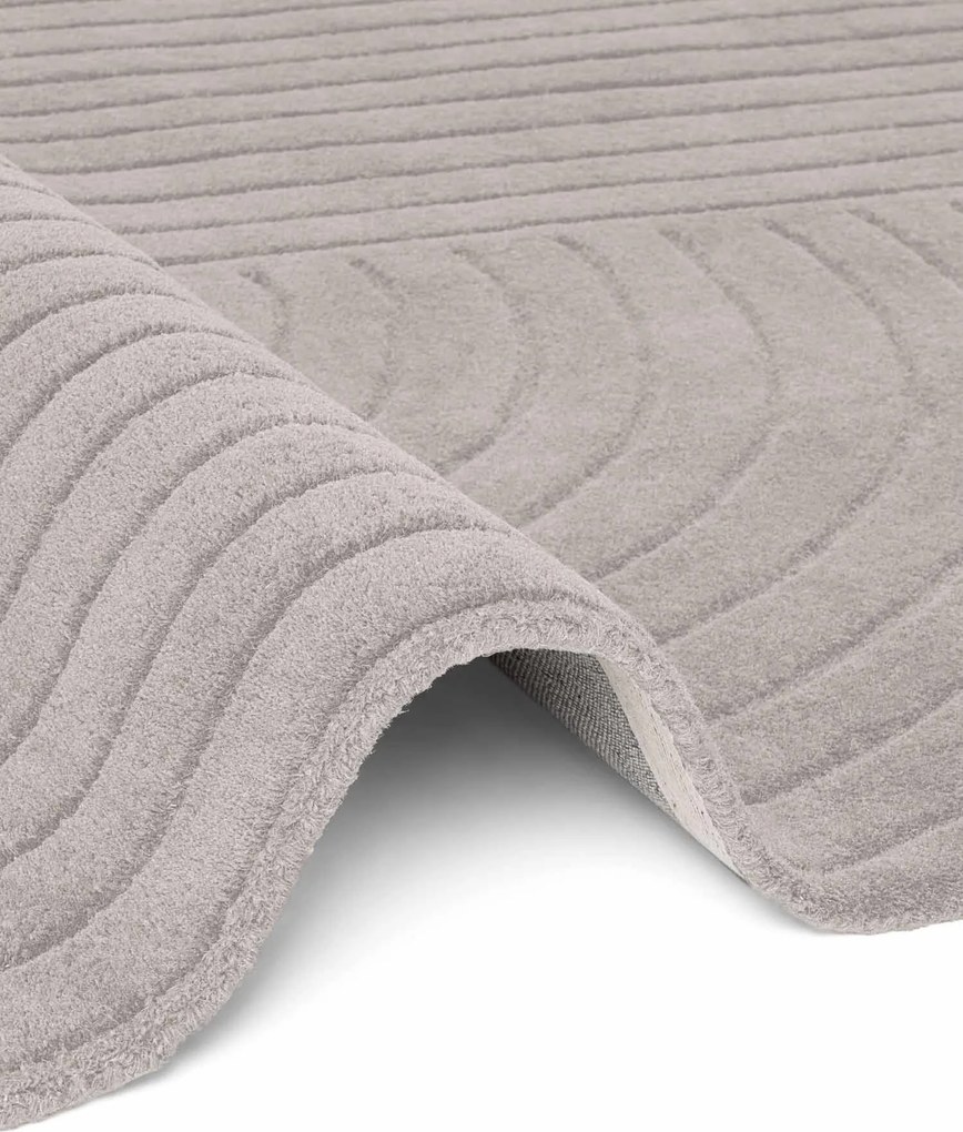 Vikosa, Kusový koberec Vikosa Arcura 106270 Light Grey, 160x230, šedá, obývacia izba