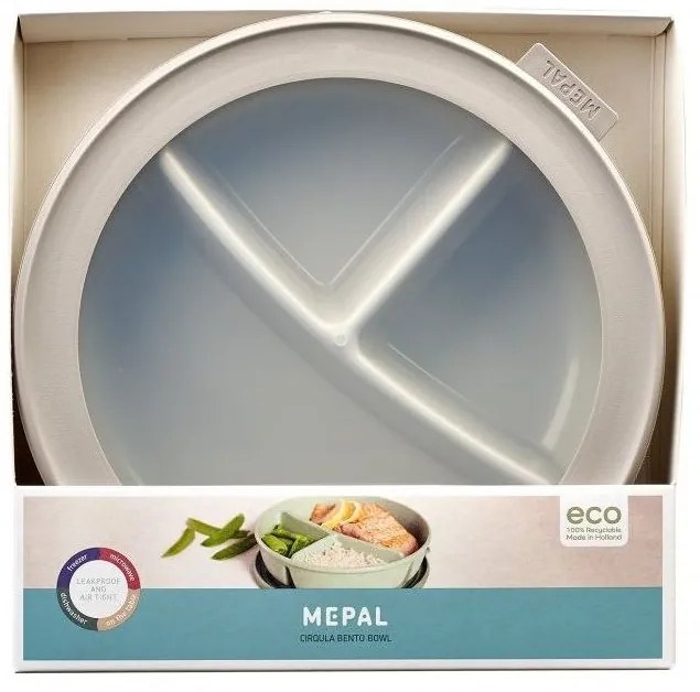 Mepal Desiatový box Cirqula Nordic White 1 L