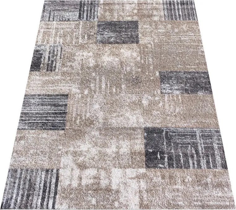 DY Panamero 24 hnedý moderný koberec Rozmer: 120x170 cm