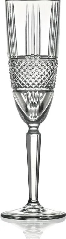 RCR BRILLANTE POHÁR NA ŠAMPANSKÉ 180ML SADA 6KS