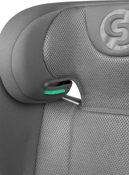 Autosedačka CARETERO BREEZY FIX GREY (100-150cm)