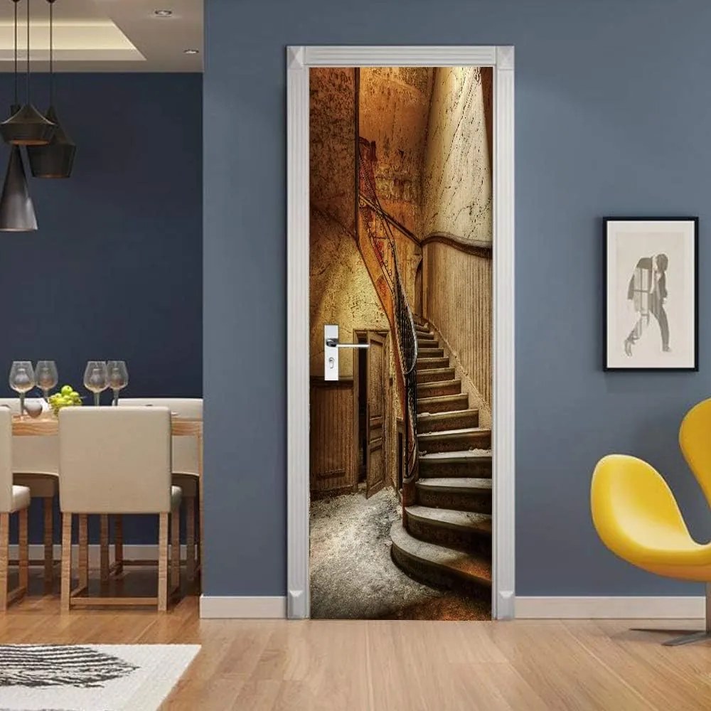 Fototapeta na dvere MONAMOUR STAIRS 86x200 cm