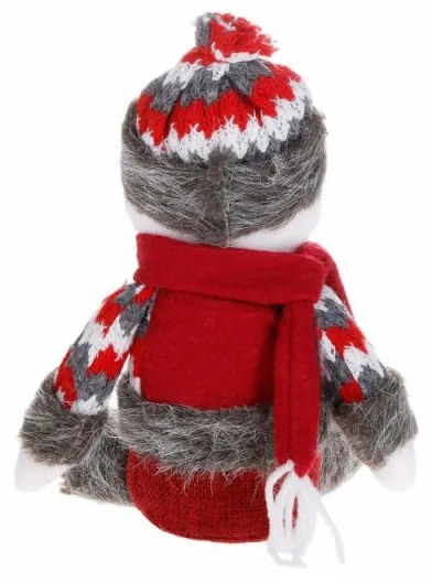 SPRINGOS Snehuliak vo svetri 20 cm