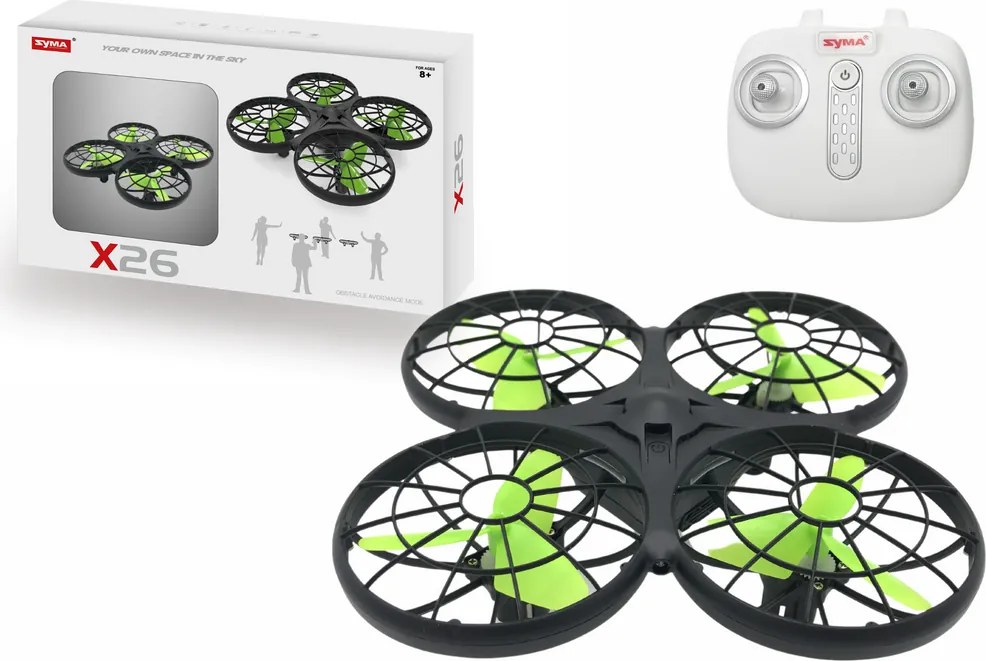 LEAN Toys SYMA X26 Dron na diaľkové ovládanie Black