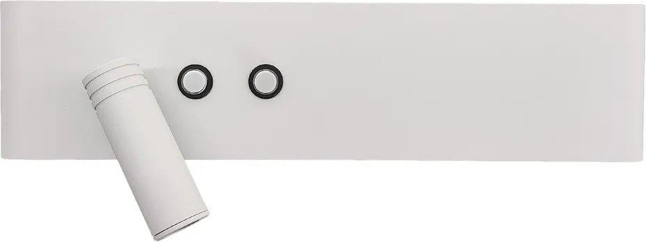 Nástenné LED svietidlo Resort L, 1x LED 10+3w, 4000k, (možnosť polohovania), w