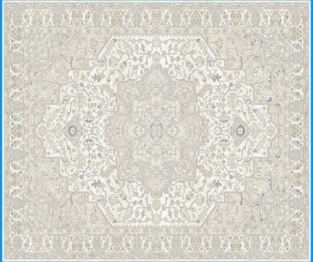 XXXLutz TKANÝ KOBEREC, 240/310 cm krémová Novel - Koberce - 005202002676