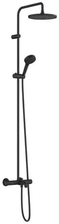 Hansgrohe Vernis Blend sprchový systém na stenu s vaňovým termostatom matná čierna 26899670