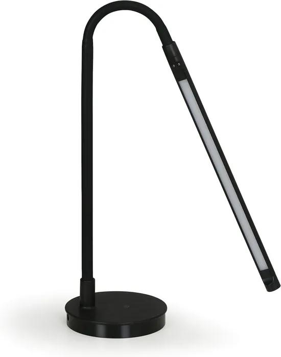 Stolná lampa Thin, čierna