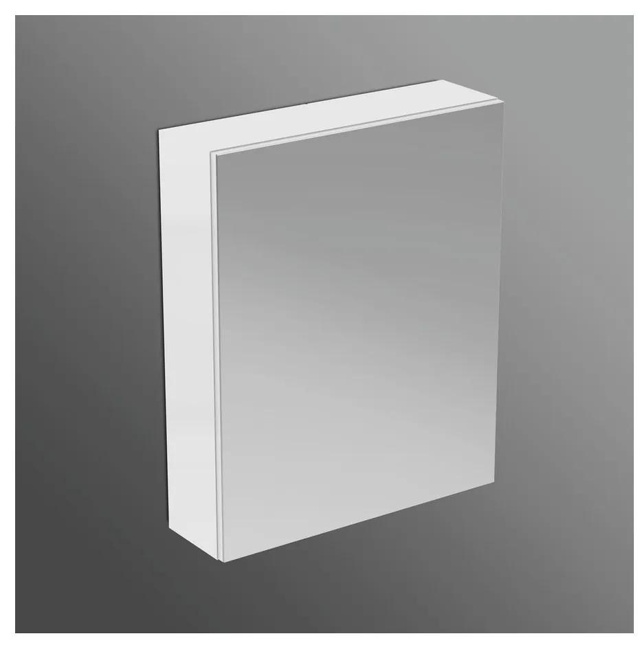 Ideal Standard Mirror & Light - Zrkadlová skrinka BASIC 500 mm, Dekor hliník, T3588AL