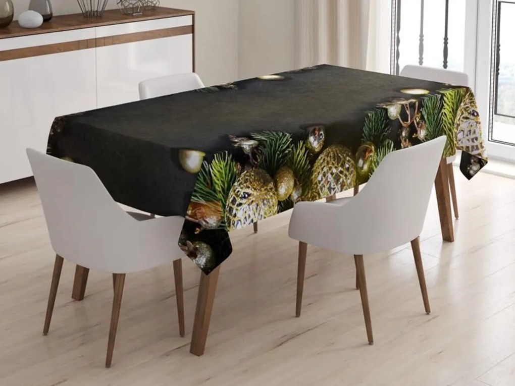 XPOSE® Obrus MODERN - čierny 155x220 cm