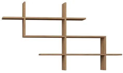 Nástenná polica HALIC 82x150 cm dub