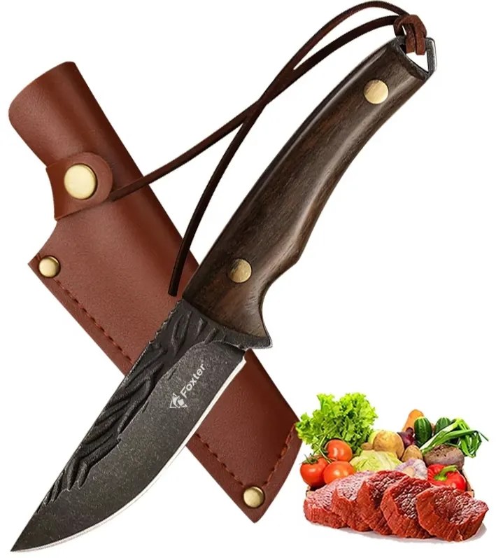 HUR VOJENSKÝ LOVECKÝ NŮŽ V POUZDŘE FOXTER® 20 CM