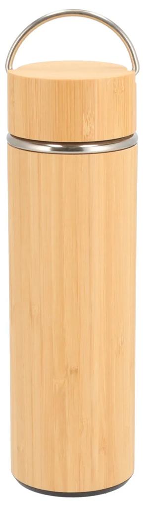 ČistéDrevo Drevená termoska 400 ml - bambus