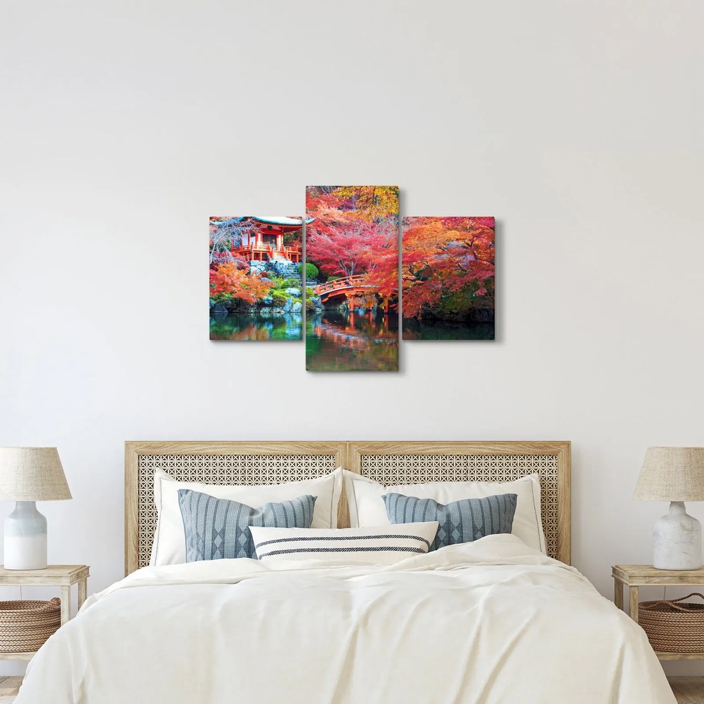 Obraz - Orientálna krajina (90x60 cm)