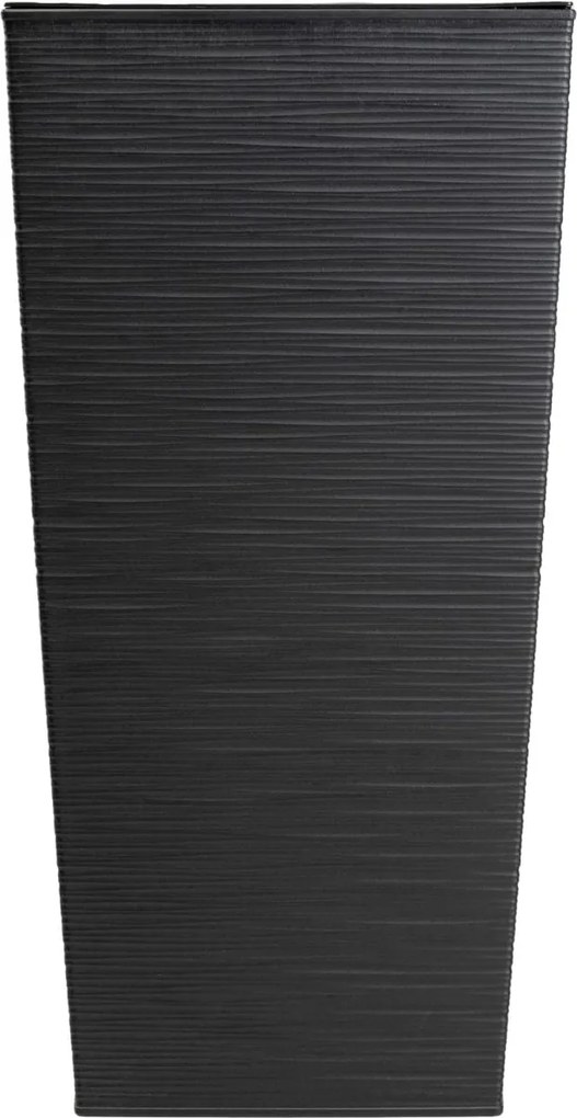 PLASTOVÝ KVETINÁČ PORTO RIFLO 67,5X35X35 CM ČIERNA