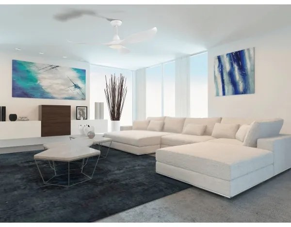 Eglo 35006 - LED Stropný ventilátor CIRALI LED/15W/230V + DO