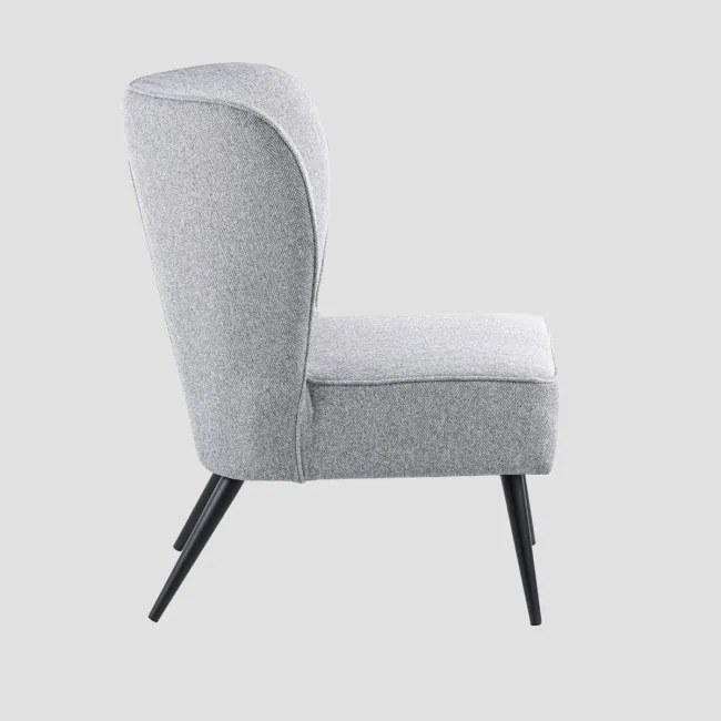 Kreslo ABRAZO sivé 737947